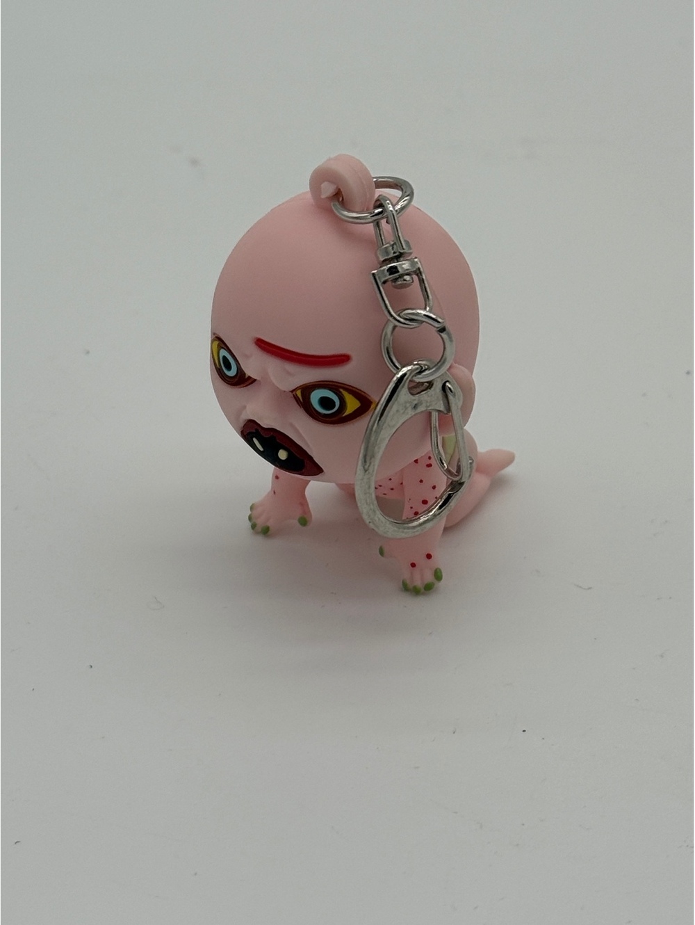Spirit Halloween Zombie Babies Wall Crawler Figural Bag Clip Keychain Series